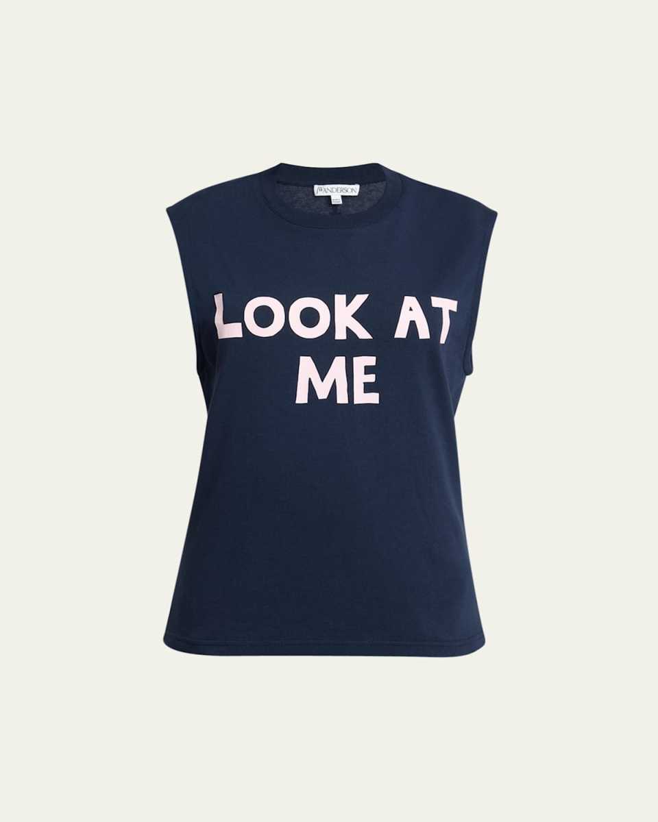 Look At Me Printed Tank Top